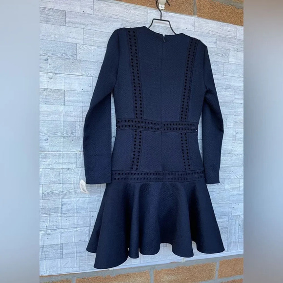 PROSE & POETRY "Billy" Flounce Fit and Flare Mini Ruffle tiered dress XS - Picture 10 of 13